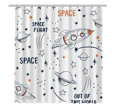 Шторка для ванной FIXSEN SPACE FX-2508