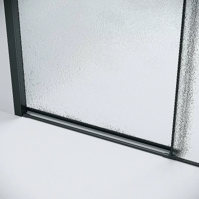 Душевая дверь Grossman Style 110 100.K33.05.110.21.02 стекло шиншилла/профиль черный матовый