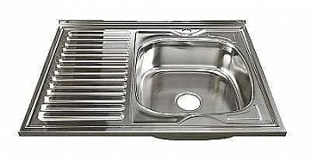 Мойка кухонная MIXLINE ML 528017 хром