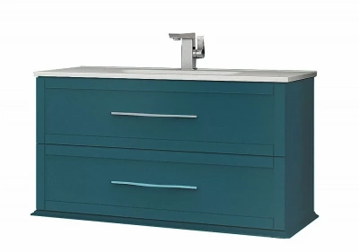 Тумба с раковиной Cezares TIFFANY 75 Blu Petrolio