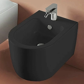 Биде подвесное Artceram Monet MNB001 Nero Matt