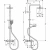 Душевая система Hansgrohe Vernis Blend Showerpipe 200 1jet 26274000