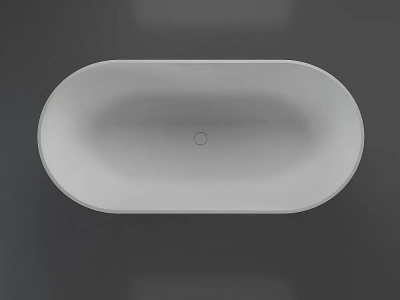 Ванна из искусственного камня Vincea VBT-4S04MW 170х80 белая матовая