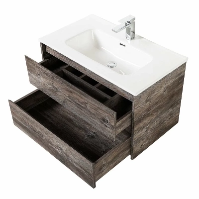 Тумба с раковиной BelBagno KRAFT 80 2C-SO/BB800ETL Pino Pasadena