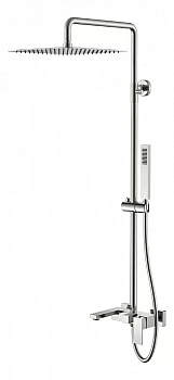 Душевая система Boheme Qubic 478-NB никель брашированный