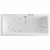 Ванна акриловая EXCELLENT Aquaria Lux SMART WAEX.AQU18.SMART.BR 180x80 белая с гидромассажем