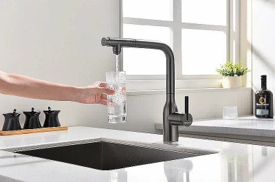 Смеситель для кухни Paulmark Viper Vi213105-B беретта
