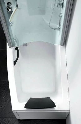 Ванна акриловая Gemy Creative Abnormality G8040 C 170x85 белая с гидромассажем