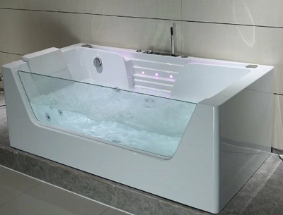 Ванна акриловая CeruttiSpa 9957 180x85 с гидромассажем белая