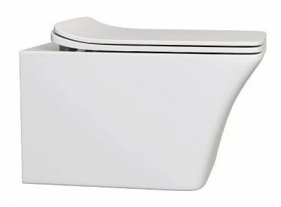 Унитаз Caprigo Modern Jewel J-1103 безободковый, с крышкой микролифт, белый