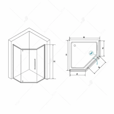 Душевая система RGW Shower Panels SP-6143-01 50140801-01 хром