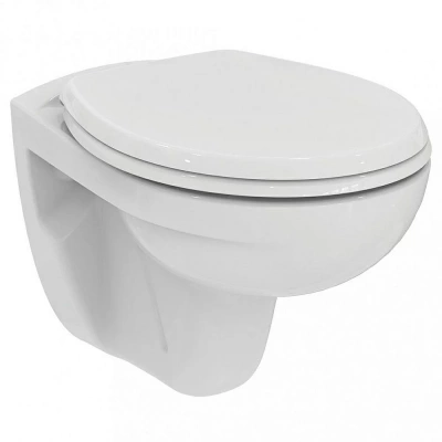 Унитаз подвесной Ideal Standard Eurovit K881201 белый, безободковый, с крышкой микролифт