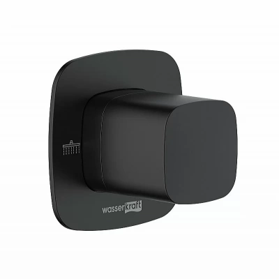 Дивертор Wasserkraft Nuthe A264 2 выхода, черный матовый