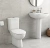 Унитаз Grohe Bau Ceramic 39349 437 безободковый, с бачком Унитаз Grohe Bau Ceramic 39349 437 безободковый, с бачком
