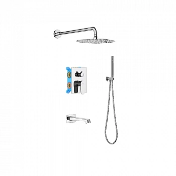Душевая система Aquatek Оберон AQ1273CR хром