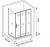Душевой уголок Good door ORION WTW+SP 140x90 матовый