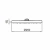 Верхний душ Webert SHOWER SET AC1011015PVC хром