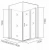 Душевой уголок Good Door Cofe WTW+SP 130х100 стекло прозрачное/профиль черный Душевой уголок Good Door Cofe WTW+SP 130х100 стекло прозрачное/профиль черный