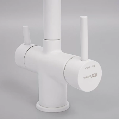 Смеситель для кухни WasserKRAFT A8357 белый