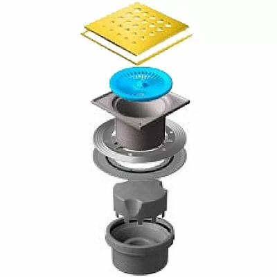 Душевой трап Pestan Confluo Standard 13000164 золото