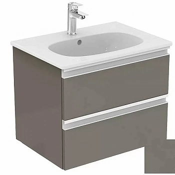 Тумба с раковиной Ideal Standard Tesi T0050PU 60 коричневый
