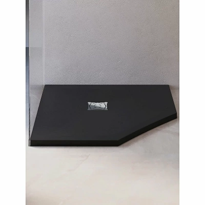 Душевой поддон RGW ST/T-G Stone Tray 16155100-02 100x100 графит