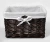 Корзина для белья WasserKRAFT Alme WB-150-L 35