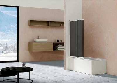 Шторка на ванну Vincea VSB-1E100CG 100x145