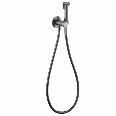 Гигиенический душ со смесителем Abber Wasser Kreis AF8125NG никель
