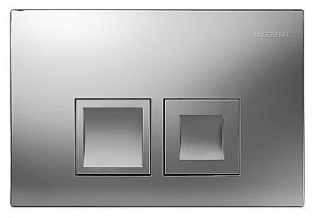 Кнопка для инсталляции Geberit Delta 50 матовый хром