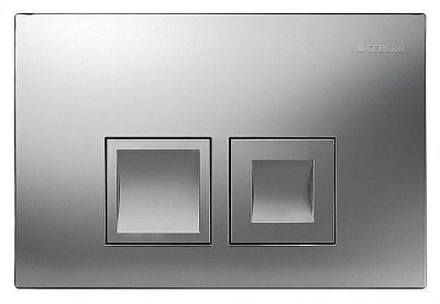 Кнопка для инсталляции Geberit Delta 50 матовый хром