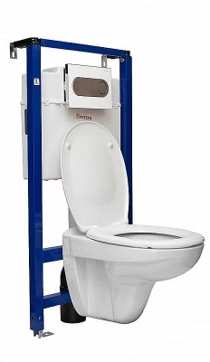 Унитаз с инсталляцией Pestan Fluenta Basic SET40006460PM с крышкой микролифт