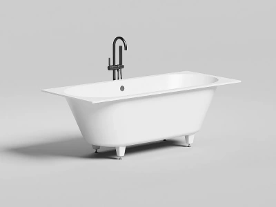 Ванна Salini Ornella AXIS S-Stone 103421MRF 180x80 белая/полностью RAL матовая