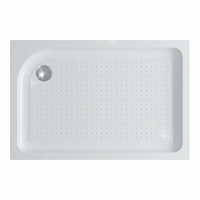 Душевой поддон BelBagno TRAY-BB-AH-120/80-15-W белый