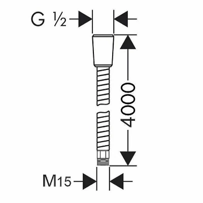 Душевой шланг Lemark 400 LE8066S