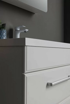 Тумба с раковиной Aquanet Лукка 302397 75 белый