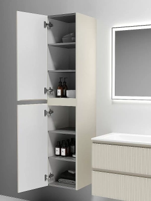 Шкаф-пенал подвесной Sancos SNOB R PSNR35CE Beige Soft