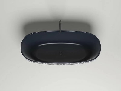 Ванна Salini Greca Meander S-Stone 103021MRH 180x80 белая/снаружи RAL матовая