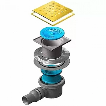 Душевой трап Pestan Confluo Standard 13000148 золото