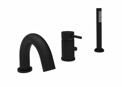 Смеситель на борт ванны Paffoni Light LIG047NO