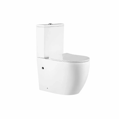 Унитаз напольный Vincea EVO VT2-34  безободковый, с бачком, с крышкой микролифт,белый