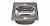 Мойка кухонная MIXLINE ML 531266 хром