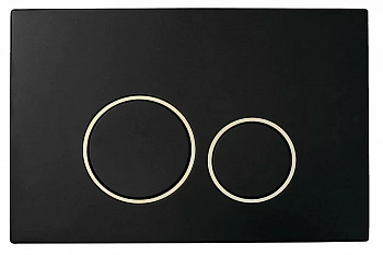 Кнопка смыва Boheme Black Gold 663