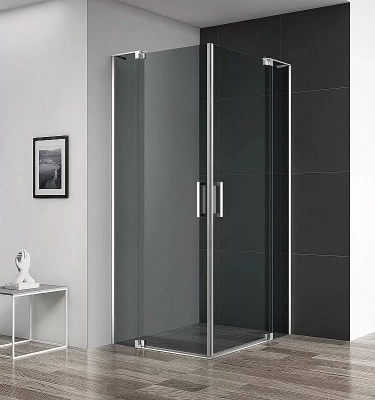 Душевой уголок Cezares Slider A-2-90/100 хром тонированный