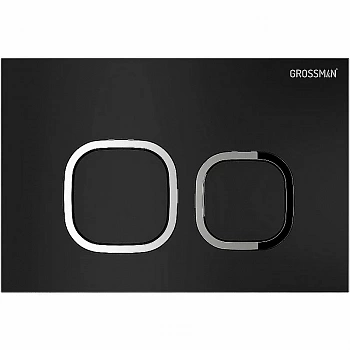 Кнопка для инсталляции Grossman Cosmo 700.K31.02.210.210 черная матовая
