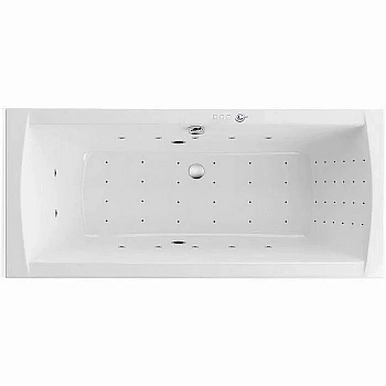 Ванна акриловая EXCELLENT Aquaria Lux NANO WAEX.AQU18.NANO.CR 180x80 белая с гидромассажем