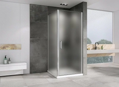 Душевой уголок ABBER Sonnenstrand AG04070M-S80M 70x80 стекло матовое/профиль хром