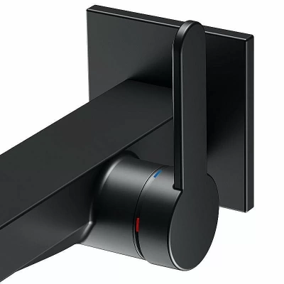 Смеситель для раковины KEUCO IXMO FLAT 59516370302 черный матовый