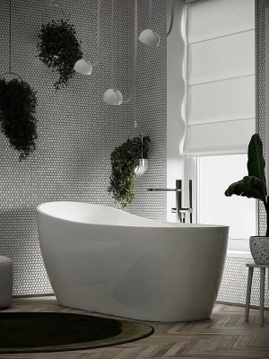 Акриловая ванна Sancos Perla 170х72 FB06 белая