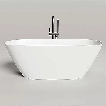 Ванна Salini SOFIA S-Stone 170x80 белая матовая внутри/снаружи RAL матовая